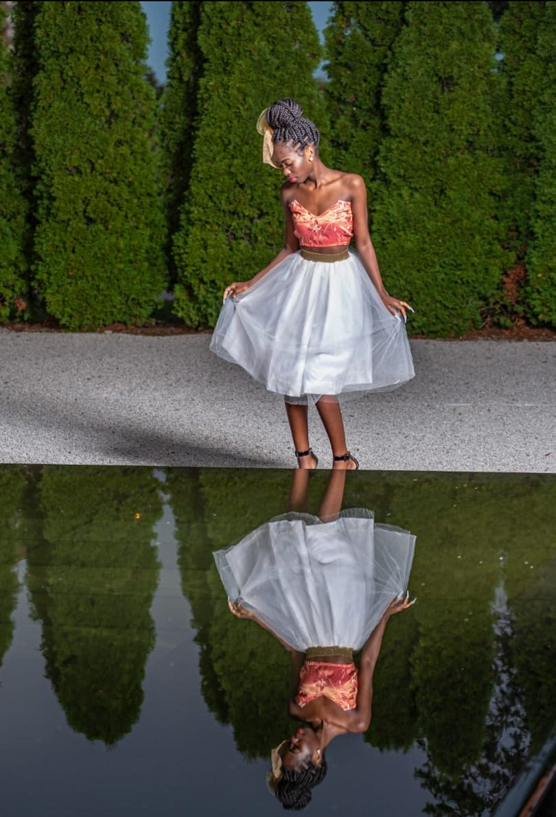 The Debut: Tulle Midi Skirt